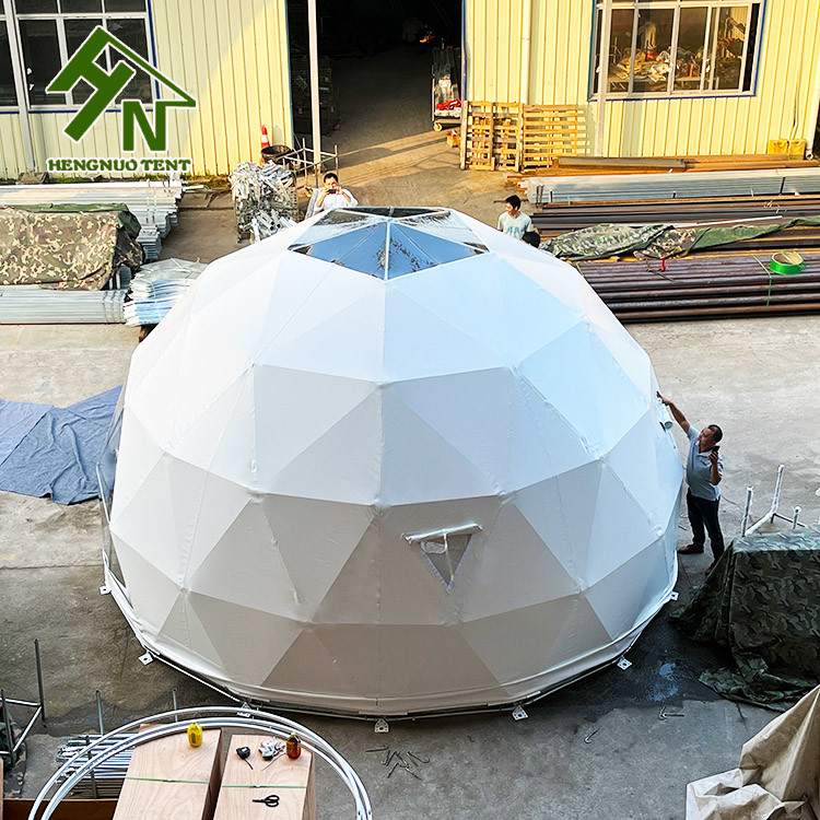 Area 28sqm Outdoor Dome Tent Hotel Geodesic Dome Tent For Sale