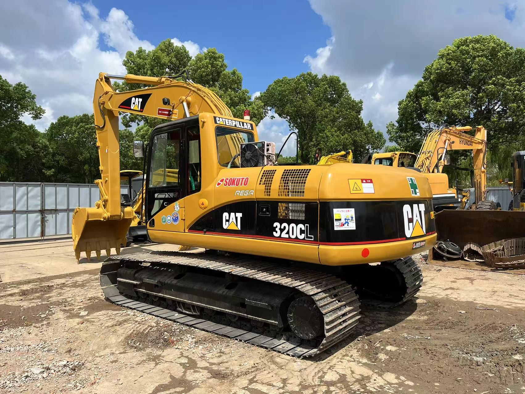 Used Caterpillar Hydraulic 320CL Original Paint Secondhand Cat Excavator 20 Ton