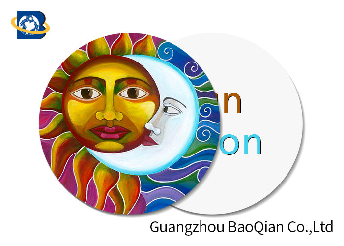 Creative Unique Lenticular Card Printing 3D Depth Effet Cartoon Human Head