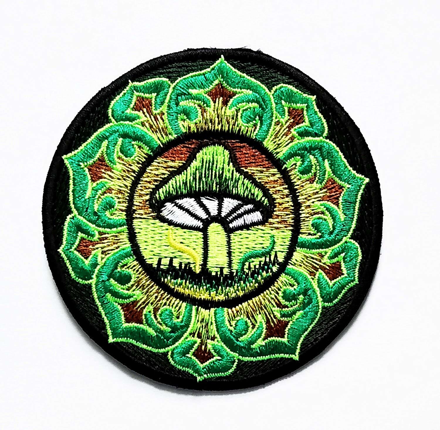 Professional Laser Cut Animal Patches For Clothes Embroidered Iron On Backing