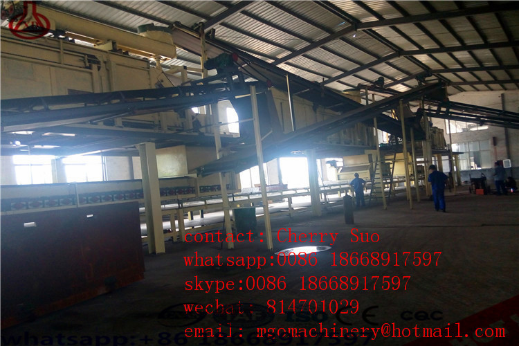 EPS Composite Wall Panel Making Machine , Sandwich Wall Board Making Machine