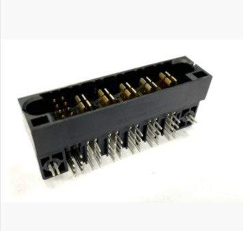  PA9T PBT Card Edge PCB Connector 0.5A 200V 7.62 HCP 8S 5P Right Angle Manufactures