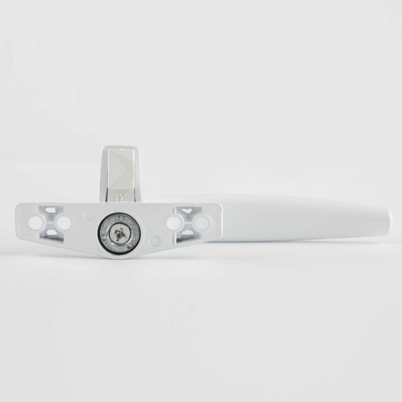 Aluminum Alloy Wheel Material Round Handle T-Handle Casement Window with Two Point Lock