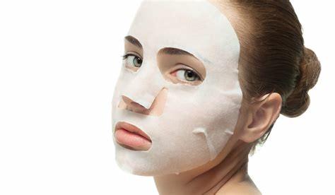 White Disposable Non Woven Fabric High Grade Anti Bacterial Dry Face Mask Sheet