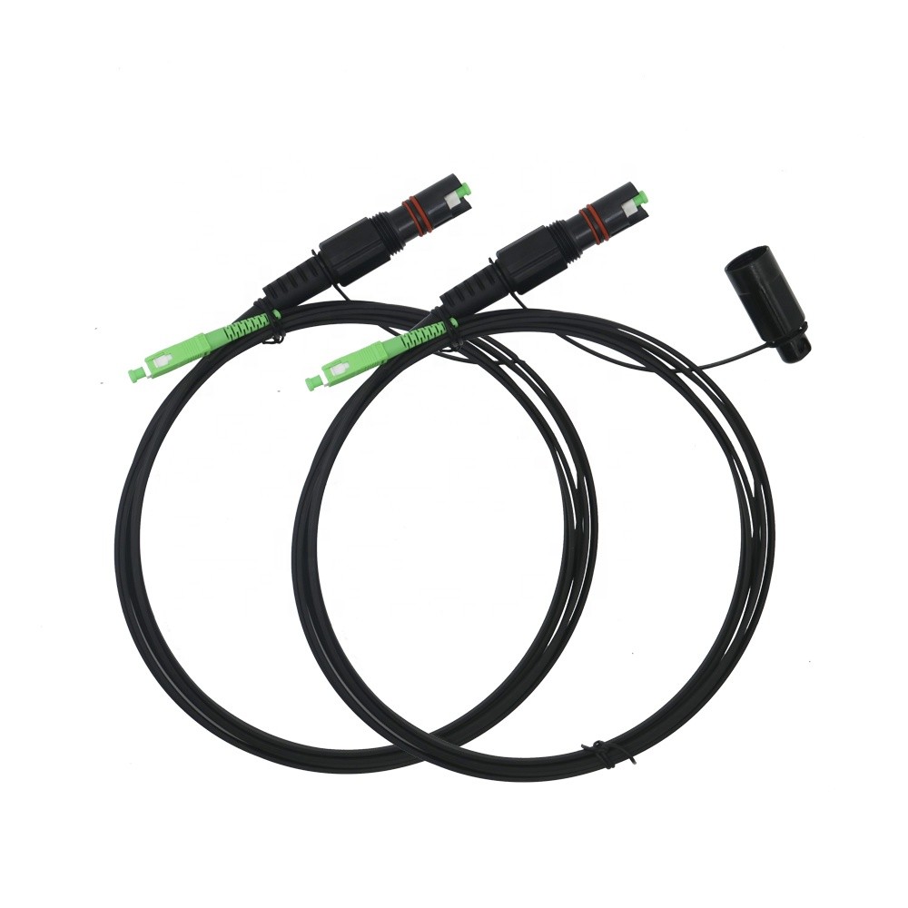 SC APC 10/15/20 Meters Pre Connectorized Fiber Optical Patch Cord