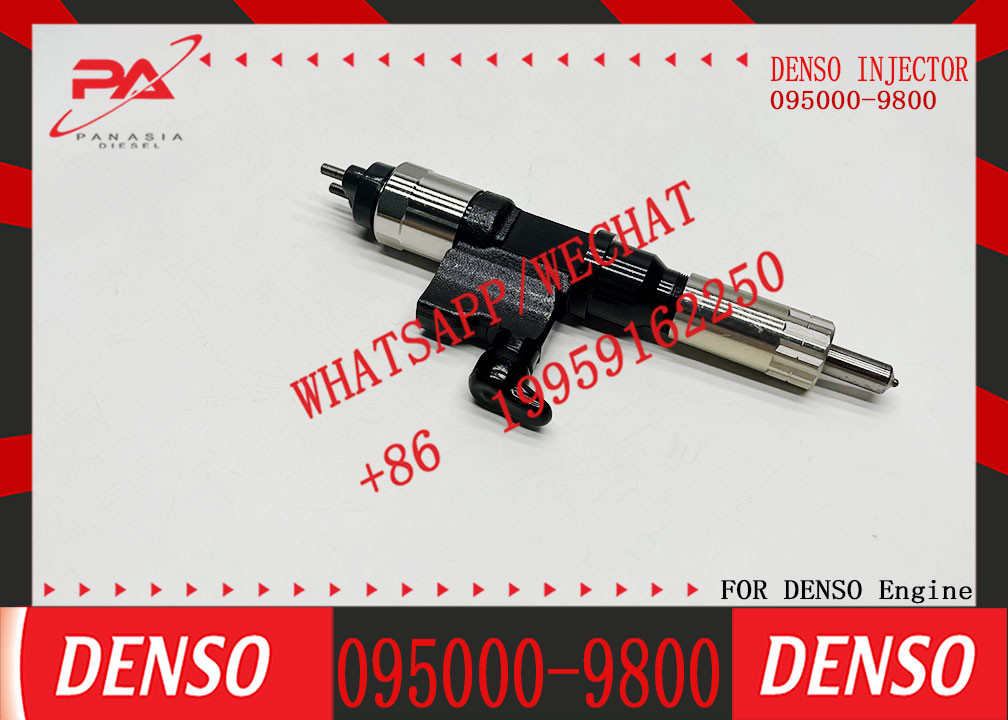 Diesel Fuel Injector 095000-9800 095000-5500 095000-6360 095000-6363 095000-6366 8-98219181-0 095000-6372
