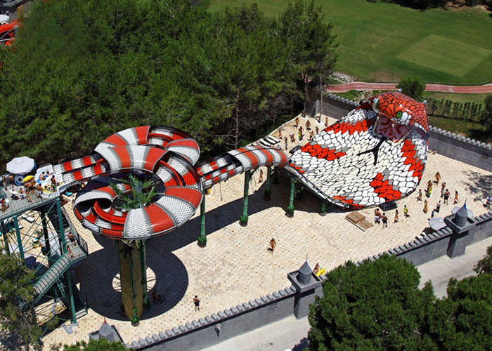 Oxidation Resistance Custom Water Slides / Commercial Water Park Slides