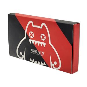 Customized Size Drawer Box with Matt Lamination Varnishing and Embossing for