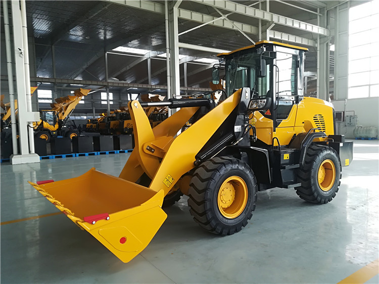 Overall Weight 3400kg SNSC Front End Loader 2 Ton With 6 Months Bucket Attachment