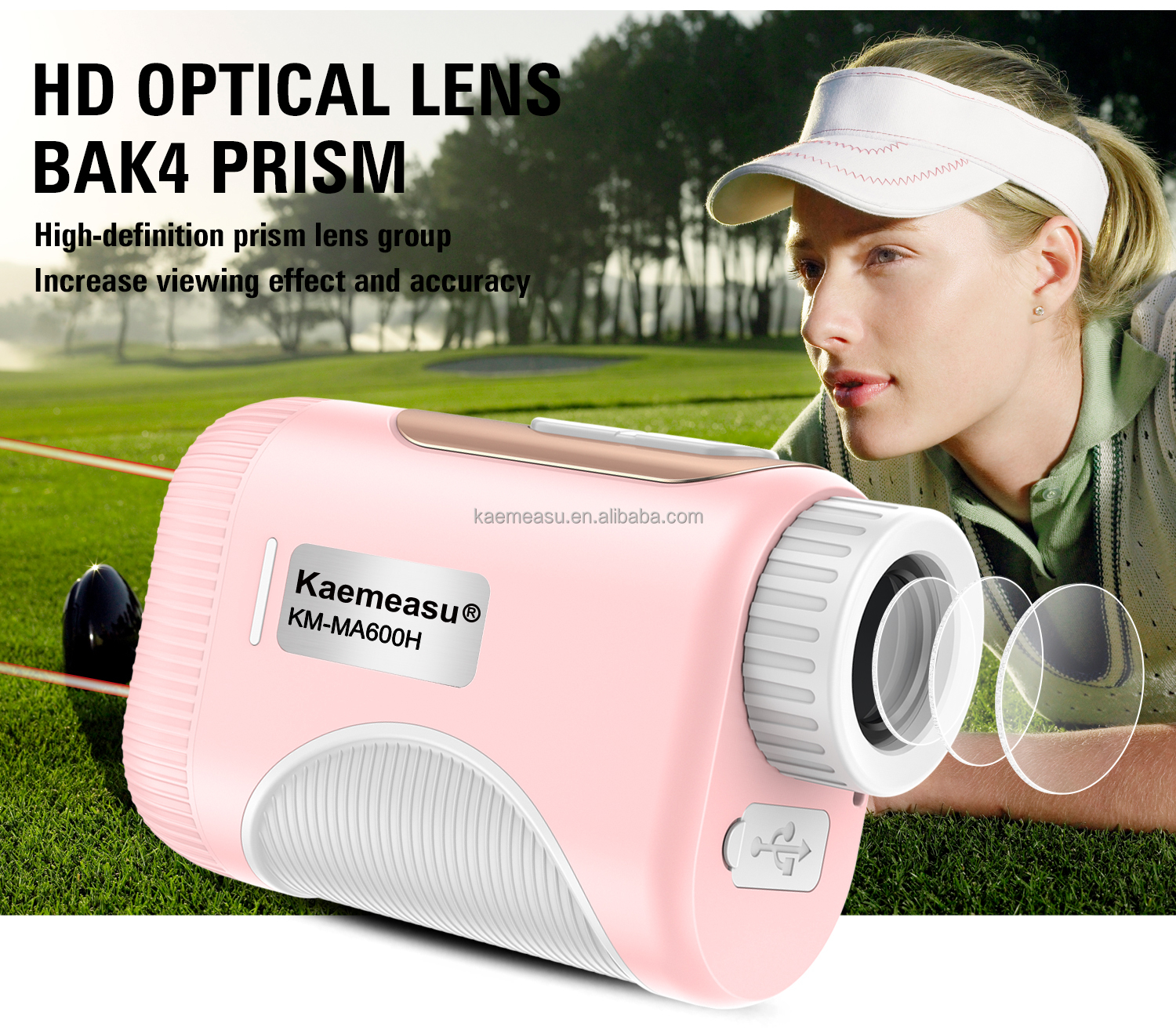 OEM 1200m Golf Slope Scope Laser Distance Meter Telescope Industrial Grade Golf Laser Rangefinders