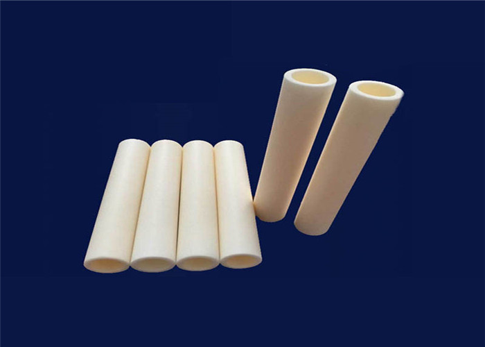 High Purity Alumina Ceramic Thermocouple Protection Tube With One End Closed