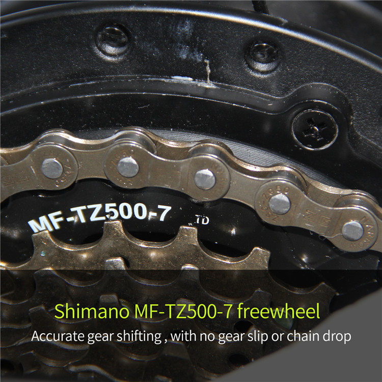 48V Full Suspension Electric Mountain Bike Multifuntional 6061 Alu Alloy Frame