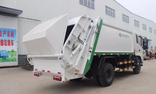 6x4 371hp 16CBM 18CBM Special Purpose Truck / Rear Loading Compactor Garbage