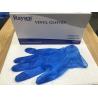 Buy cheap Blue Color Disposable Food Contact Gloves / Restaurant Disposable Food Safe from wholesalers