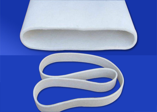 Customized Size High Temperature Felt Needled Belt 8800~9800g/M2 Density