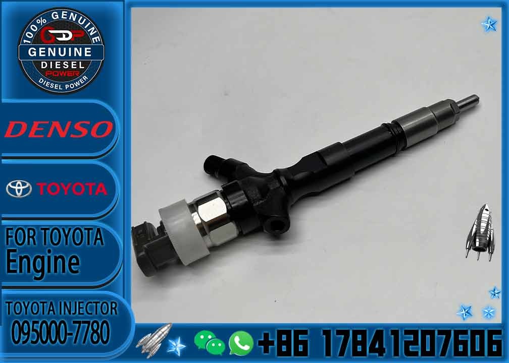 excavator parts common rail nozzle injector 23670-30280 095000-7780