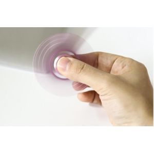 Desk toy spinner aluminium colorful fidget metal tri angle fight edc aluminum