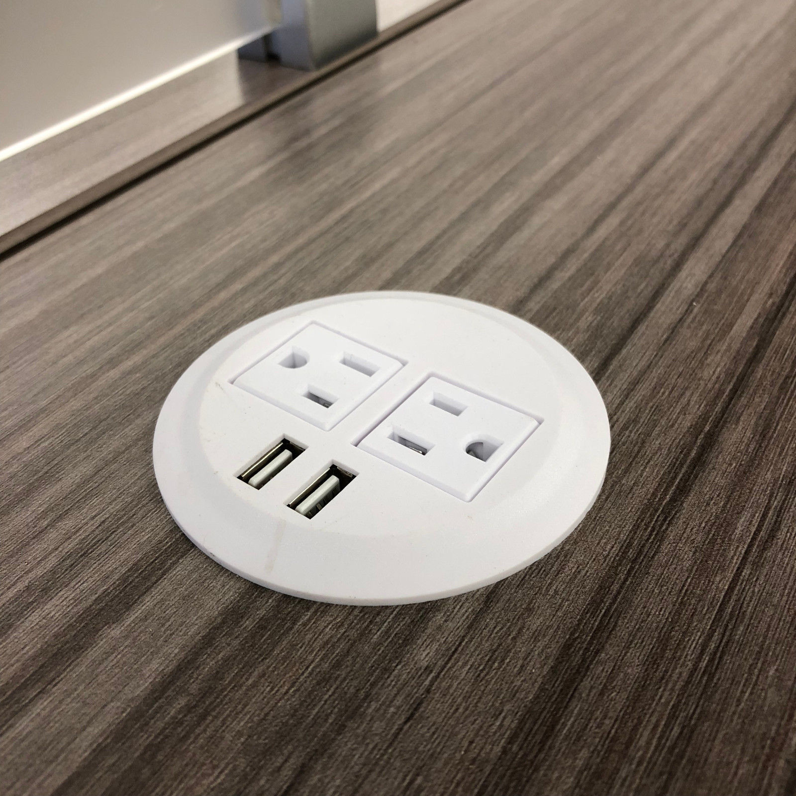 USB Fast Charging Conference Table Socket / Multi - Function Pop Up Desktop