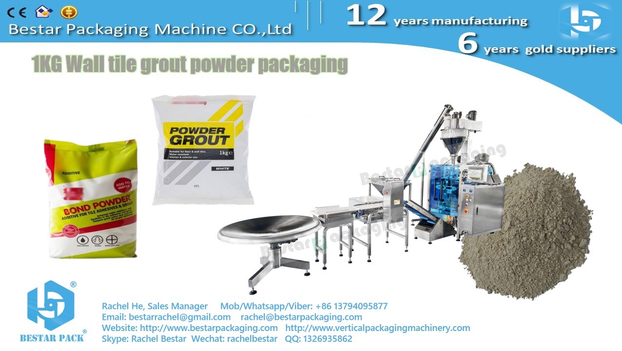Automatic packaging machine for soda ash, soda powder 2KG pouch BSTV-450DZ