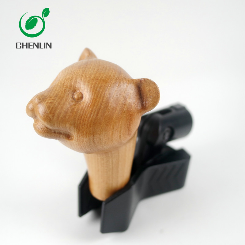 ISO9001 Fold Out Umbrella Wooden Handle , Curved Umbrella Handle Smooth Surface