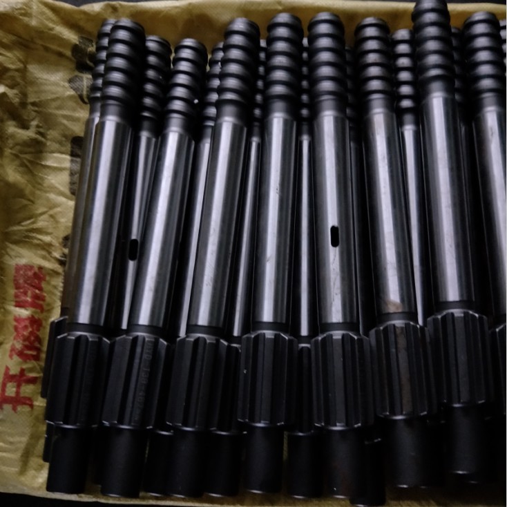 T38 T45 Hd 609 Forging Drill Shank Adapter Customized Color For Underground Mining