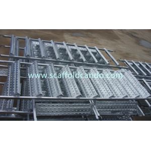 Q235 galvanized scaffolding ringlock system stair case 850*2691MM 9 steps for