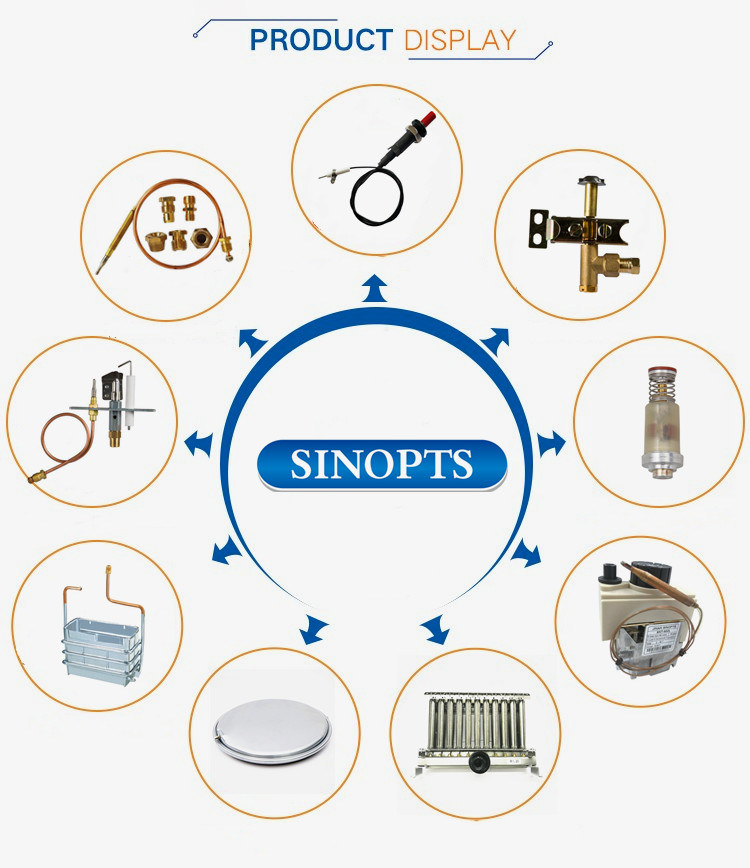 Stainless Stove Gas Fireplace Burner Parts