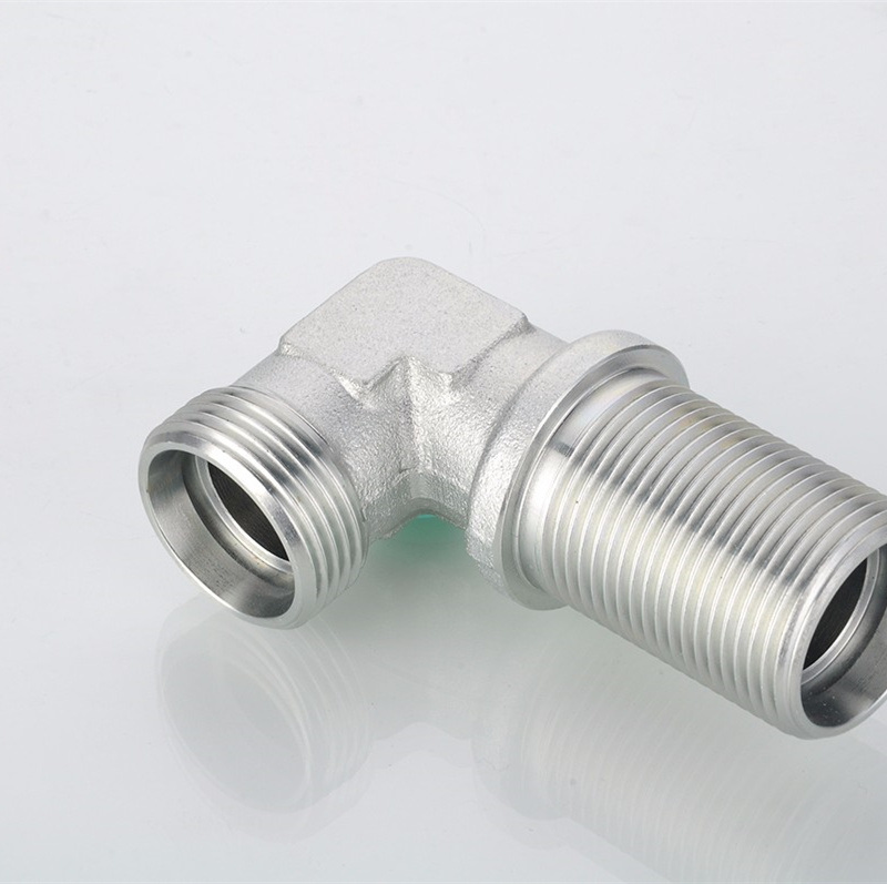 Reusable 90 Elbow Bulkhead Fittings Adapter Combination Joint Fittings