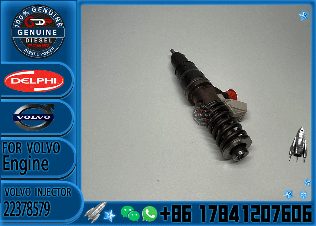 High Quality D13 Diesel Engine Fuel Injector 21340611 21340612 22378579 21371672 for MD13 MP7 MP8 EC380