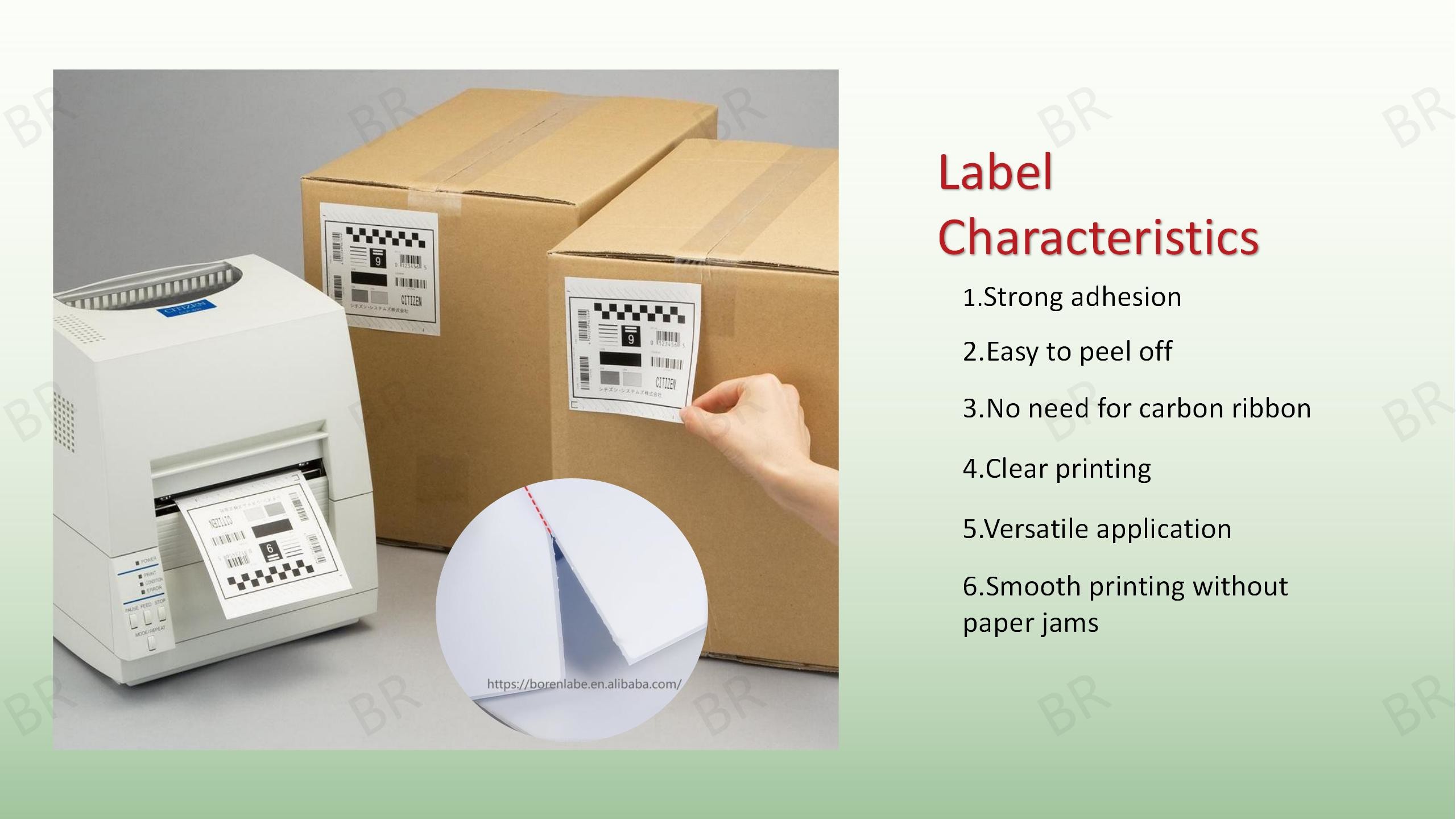 Shipping Labels Printer Barcode Labels Roll