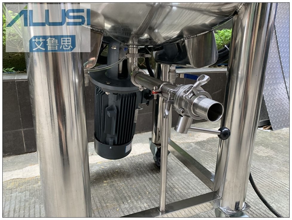 100L Movable Liquid Washing Blender Mixer Making Machine Liquid Detergent Mixer Tank for Make Hand Sanitizer Shower Gel