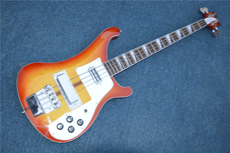 Rickenback custom 4 strings bass guitar,rickenback electric bass, rickenback bass, tickenback guitar