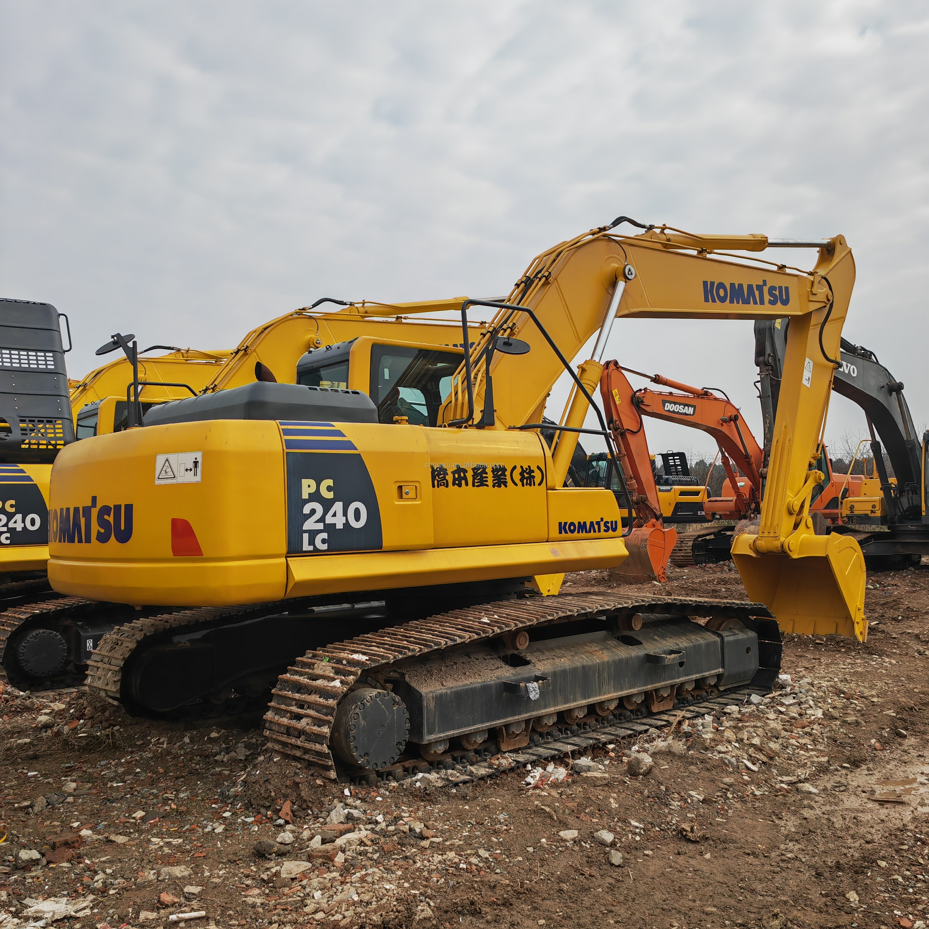 Used Hydraulic Large komatsu pc240 excavator Crawler 24ton secondhand Excavators Japan Brand original Komatsu pc240 Pc200-8