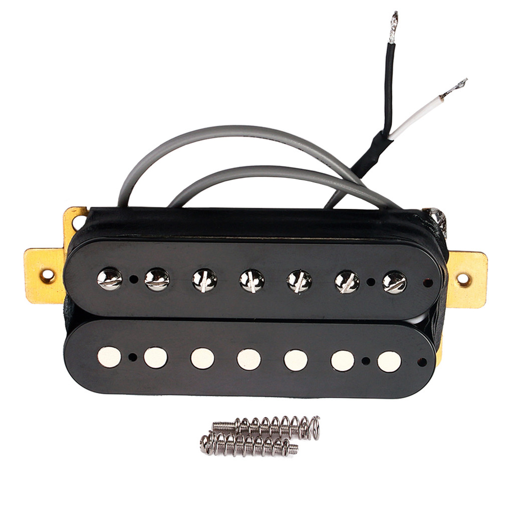 Double Coil Pickups Magnet Bridge 16 kΩ Humbucker Pickups for 7 String Electric Guitar