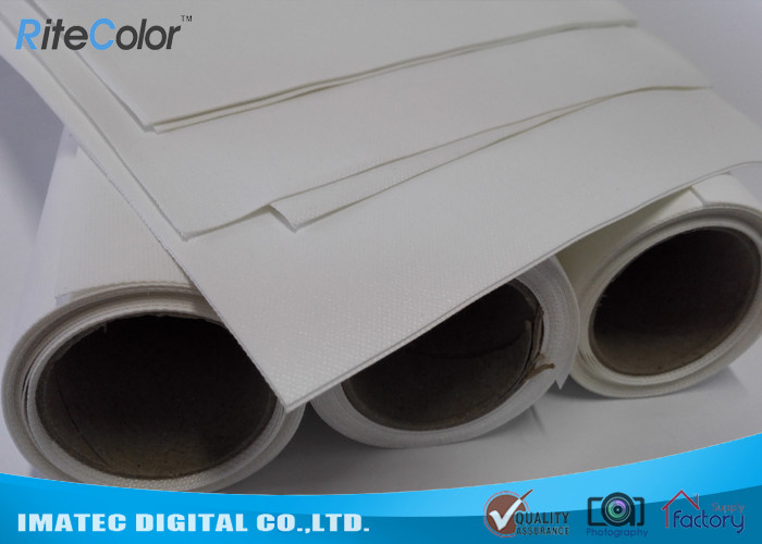 280gsm Glossy Polyester Canvas Rolls For Pigment Dye Ink Printers