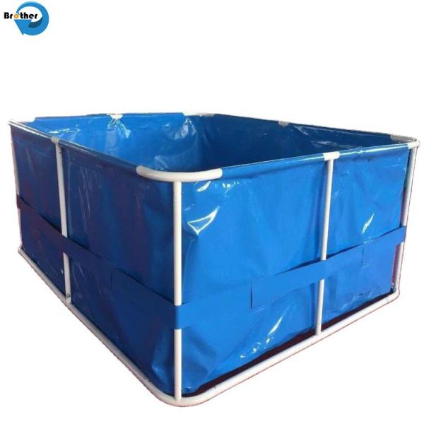 Tarpaulin pond foldable plastic round tank tarpoline fish tank tarpaulin pond