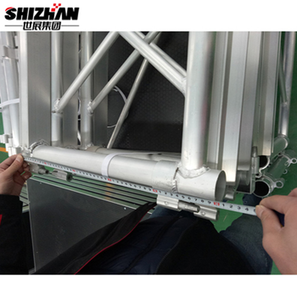 Outdoor Portable And Lightweight Aluminum Stage Platforms Of Load Bearing Safety