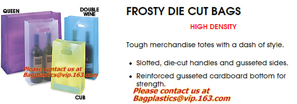 Custom logo HDPE / LDPE patch handle die cut plastic shopping bag for carrying bread,Die Cut Handle Shopping Bag bagease