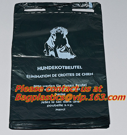 Earth-Friendly Dog Waste Bag Poop Bags Custom Printed Wholesale Biodegradable Pet Dog Poop Bag, BAGPLASTICS, BAGEASE, PA