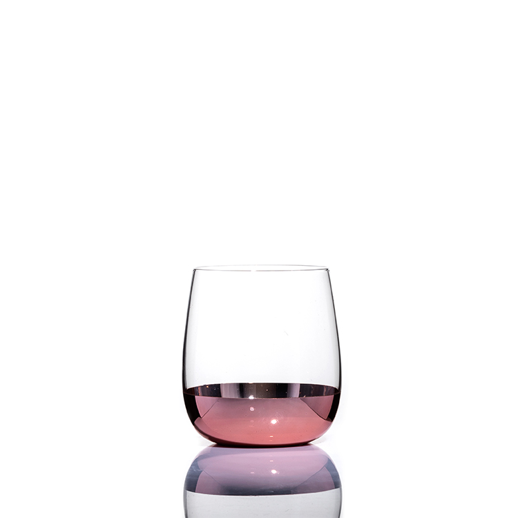 Electroplated Rose Gold Festival Glass With FDA Certification Wine Glass Set