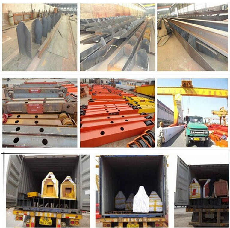 A-type 5-50t/10t Double Beam Hook Gantry Crane, Portal Crane Features