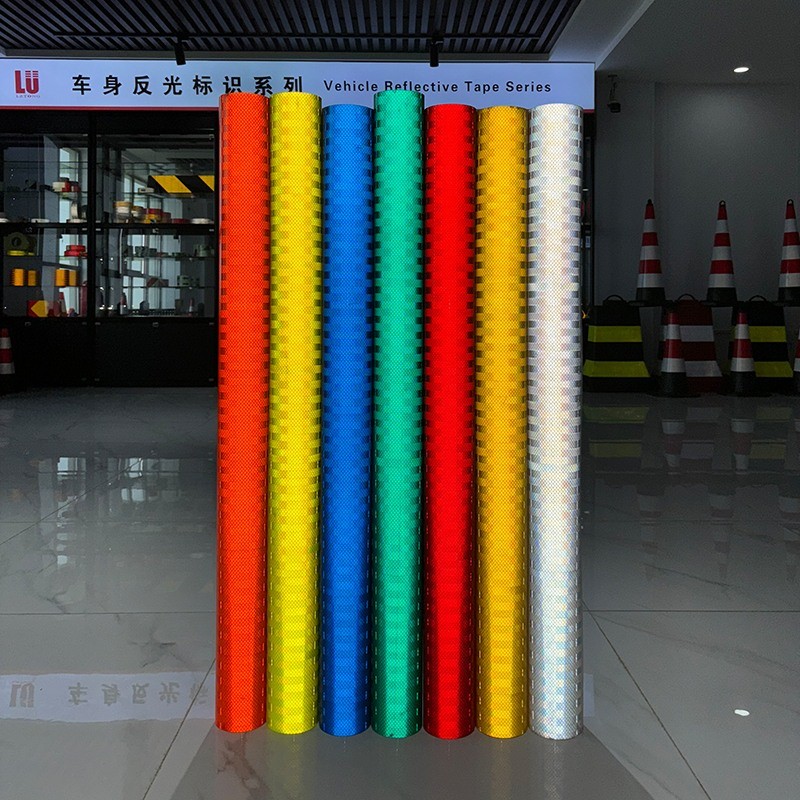 High Intensity Prismatic 1.22m*45.7m Certified 10 Years Micro Prismatic Retro Reflective Sheeting for Highway Safety Signs