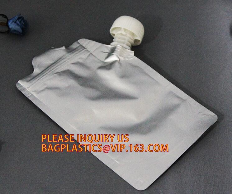 stand up reclosable drinking pouches cold drink Zip lockk bag with straw,Beveragereusable Kids Snack Zip Lock Juice Drink