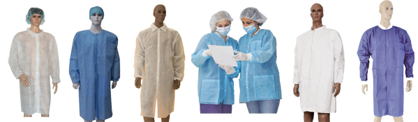 BFE 99.9% Microporous Disposable Laboratory Coats