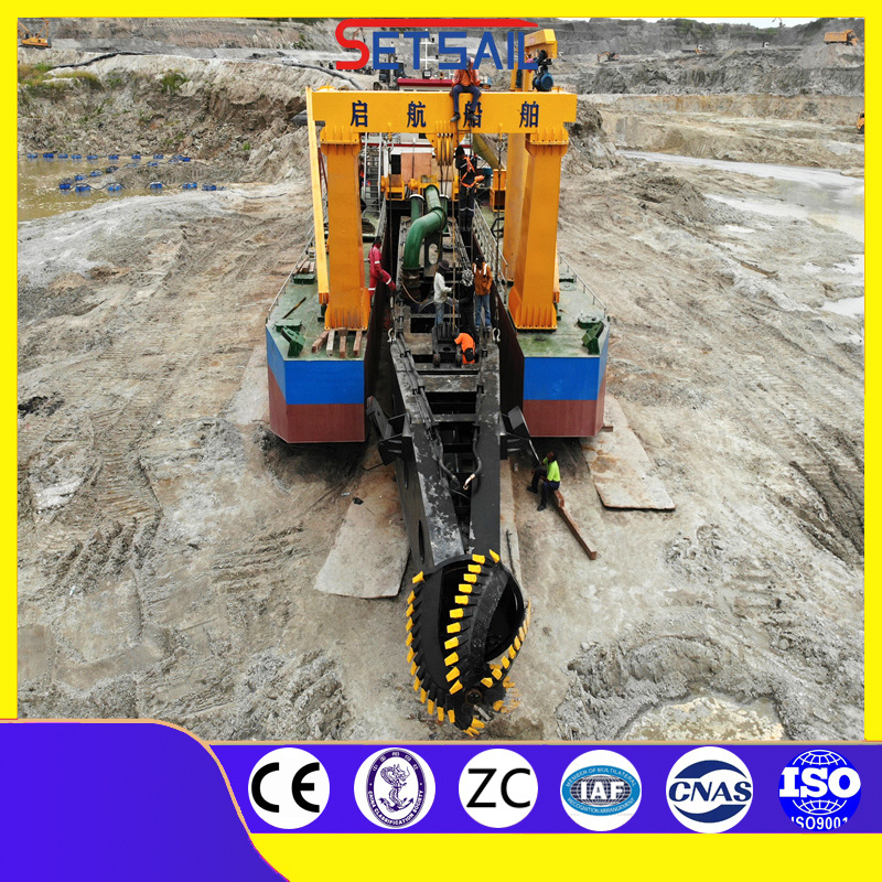 Low Price Mini River Jet Suction Sand Pump Ship Dredger for Sale