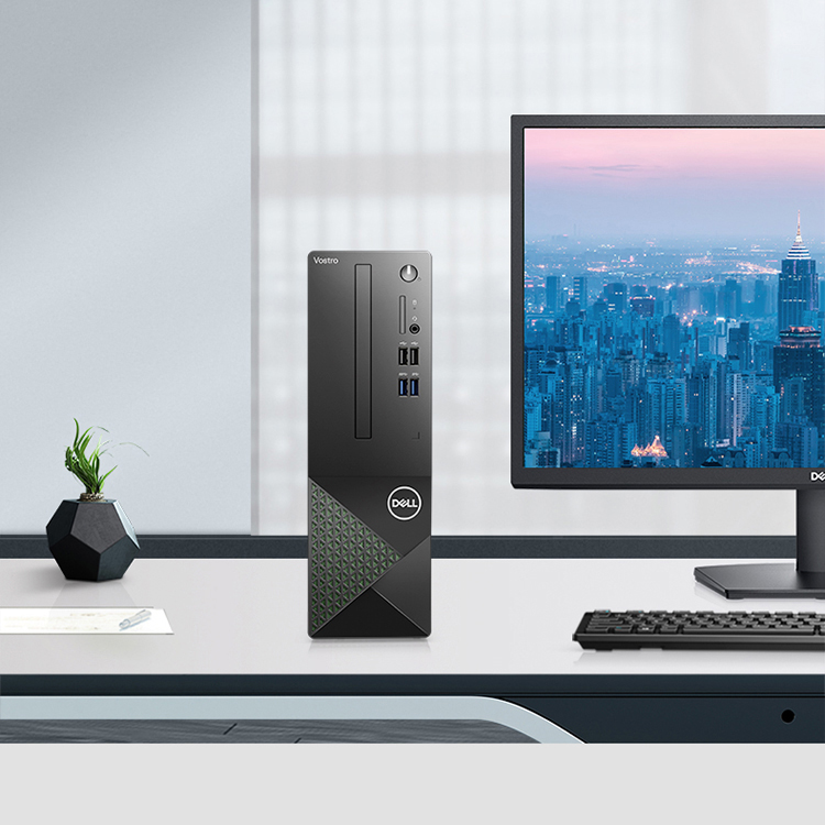 Fast Speed Dell Vostro v3710 i5-12400 16G 256G SSD 1TB WiFi Win11 21.5inch Monitor PC