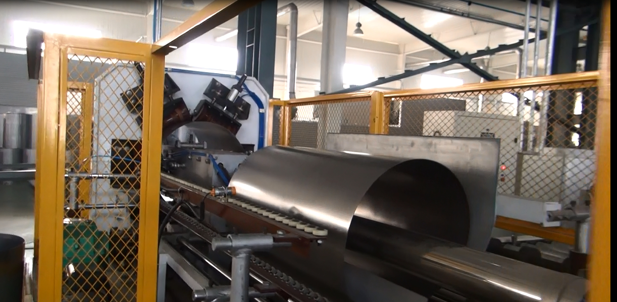 auto Steel Drum Welding Production Line High Speed Automatic Seam Welding Machine