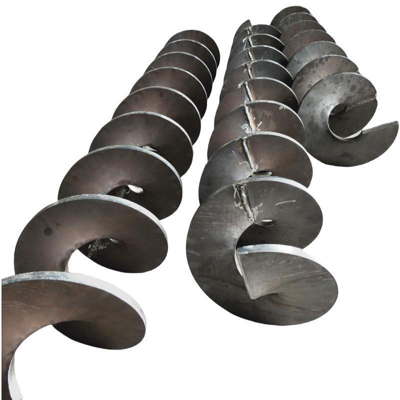 Carbon Steel Q235 Shaftless Painting Spiral Flight Blade Auger Screw