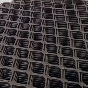  Aluminium Diamond Grille Window Screens , Expanded Metal Security Mesh Manufactures