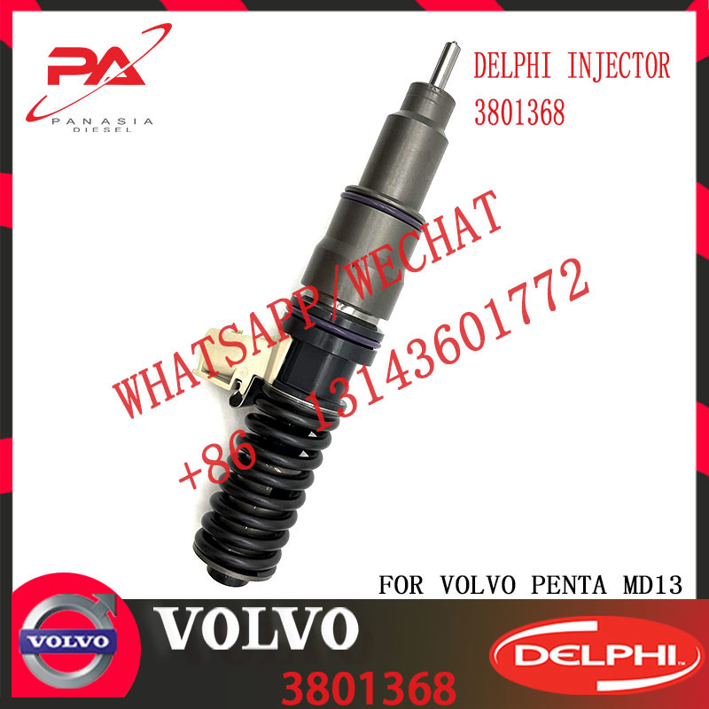 4 PINS diesel injector BEBE4D27001 BEBE4D18001 3801368 for V-O-L-V PENTA MD13 with 9.5 MM BORE L287PBC